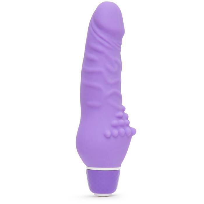 Lovehoney Silicone 7 Function Mini Textured Realistic Dildo Vibrator 4 Inch