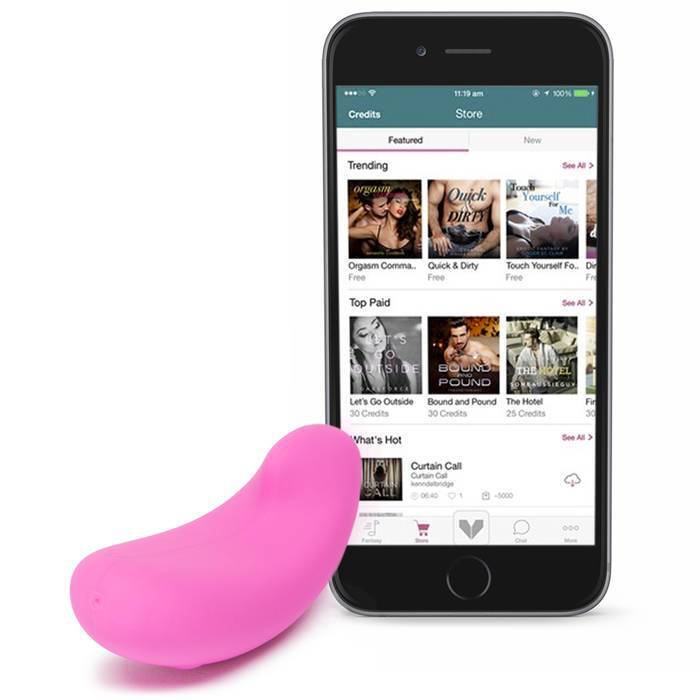 Vibease Bluetooth Erotica Rechargeable Responsive Knicker Vibrator