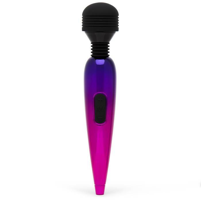 Lovehoney Deluxe Rechargeable Mini Metallic Massage Wand Vibrator