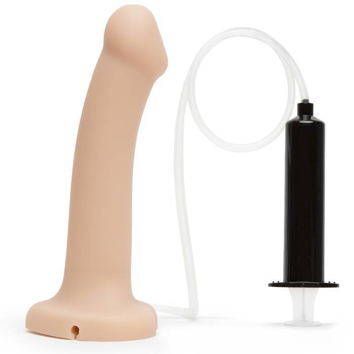 Strap-on-me Ultra Realistic Ejaculating Dildo 7 Inch