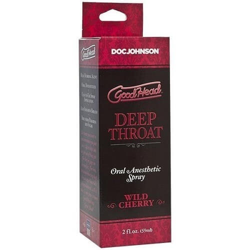 Doc Johnson Good Head Deep Throat Spray Wild Cherry