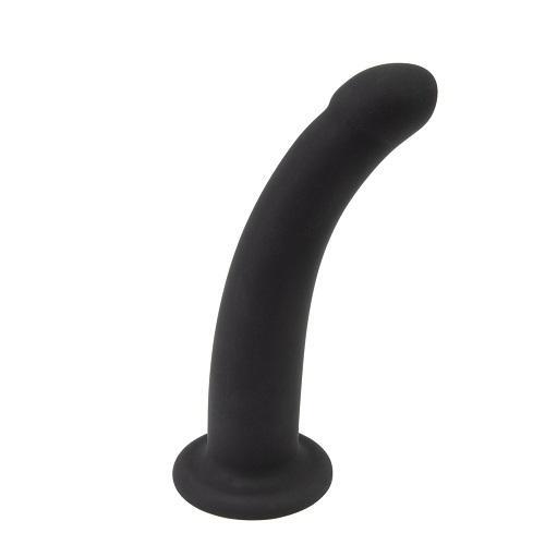 Curved 5 Inch Silicone Dildo with Suction Cup